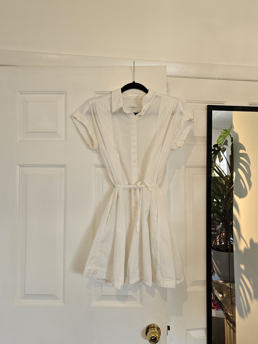 Cooperative White Shirt Dress